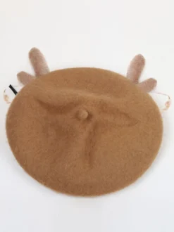 Chapeau Sweet Lolita Accessoire marron café Accessoires Lolita en polyester