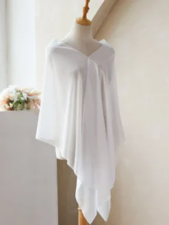 Écharpe de mariage boléro mariage blanche