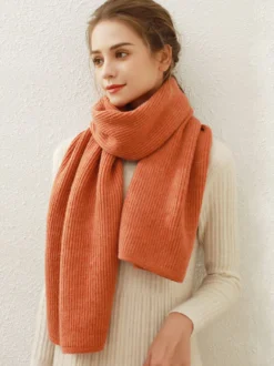 Écharpe Pour Femmes Mode Hiver Chaud Accessoire