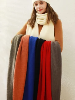 Écharpe Pour Femmes Mode Hiver Chaud Accessoire