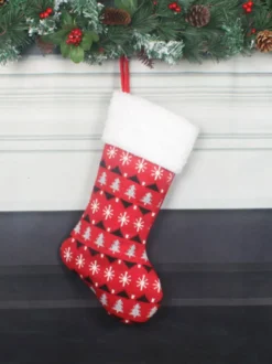 Chaussette Cadeau Arbre Accessoires Sabin de Noël Décoration Noël
