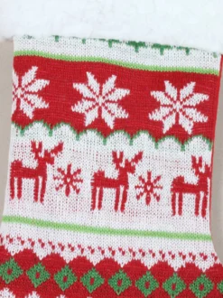 Chaussette Cadeau Arbre Accessoires Sabin de Noël Décoration Noël