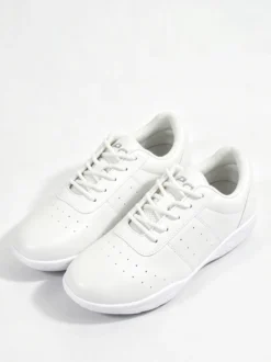 Chaussures de jazz pour femmes bout rond lacets chaussures de danse