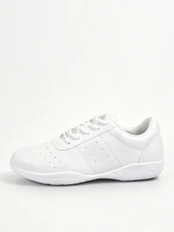 Chaussures de jazz pour femmes bout rond lacets chaussures de danse
