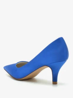 Chaussures de mariage Escarpins de mariée en soie et en satin à bout pointu