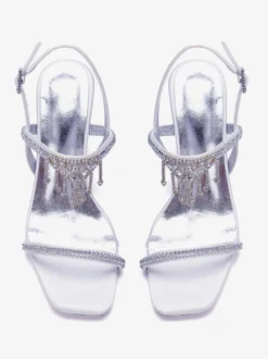 Chaussures de mariée à talons compensés et strass chaussures de mariage à talons hauts