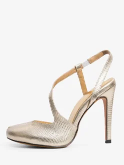 Chaussures de soirée à talons hauts et à lanières pour femmes