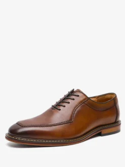 Chaussures habillées pour hommes Chaussures de mariage en cuir à bout carré à la mode