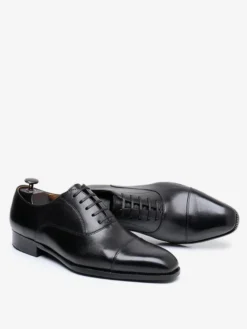 Chaussures habillées pour hommes élégantes à bout pointu en cuir pour bal de promo chaussures de mariage formelles Oxford