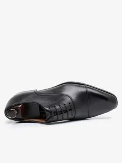 Chaussures habillées pour hommes élégantes à bout pointu en cuir pour bal de promo chaussures de mariage formelles Oxford