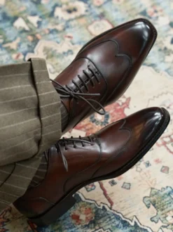 Chaussures habillées pour hommes Chaussures de mariage formelles à bout rond Brogue