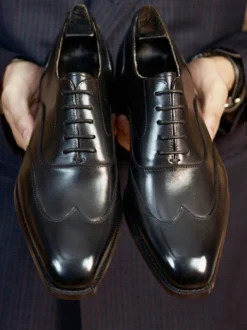 Chaussures habillées pour hommes Chaussures de mariage formelles à bout rond Brogue