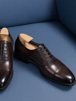 Chaussures habillées pour hommes Chaussures de mariage formelles Derby en cuir à bout pointu modernes