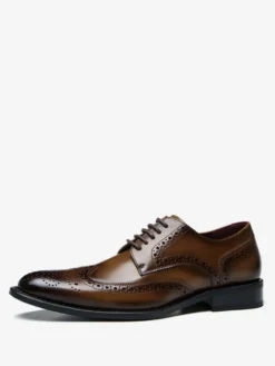 Chaussures habillées pour hommes Chaussures de mariage fantastiques à bout pointu Brouges