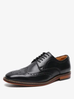 Chaussures habillées pour hommes Chaussures de mariage de bal en cuir PU à bout carré de qualité