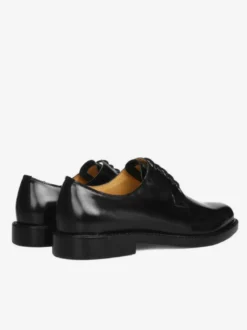 Chaussures habillées pour hommes à bout rond en cuir de vache Derby Chaussures de bal de mariage formelles