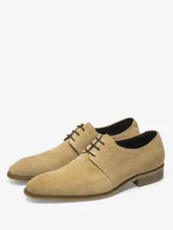 Chaussures habillées pour hommes modernes en cuir à bout rond
