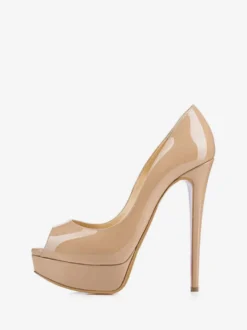 Chaussures sexy femme bout ouvert talon haut