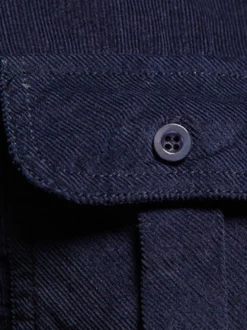 Chemise Homme En Coton Coupe Cintrée Décontractée À Manches Longues