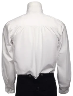 Chemise Opéra rétro blanche coton Déguisements Halloween