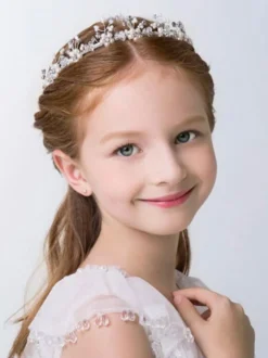 coiffe de fille de fleur accessoire de cheveux