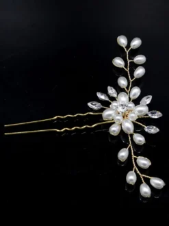 Coiffes Accessoires de cheveux en métal de mariage pour la mariée