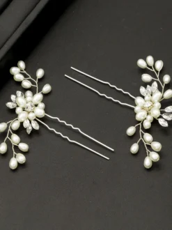 Coiffes Accessoires de cheveux en métal de mariage pour la mariée