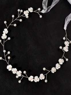 Coiffes de mariage Accessoires de cheveux en métal pour la mariée