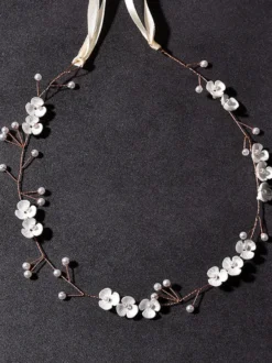 Coiffes de mariage Accessoires de cheveux en métal pour la mariée