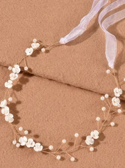 Coiffes de mariage Accessoires de cheveux en métal pour la mariée