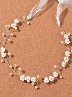 Coiffes de mariage Accessoires de cheveux en métal pour la mariée