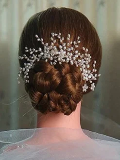 Coiffure de mariage ivoire de fiançailles Coiffure