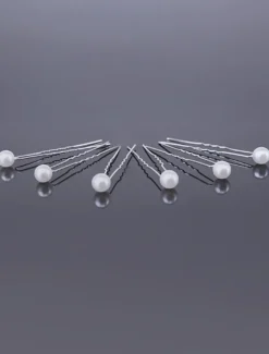 Coiffure épingle à cheveux sous forme de perle