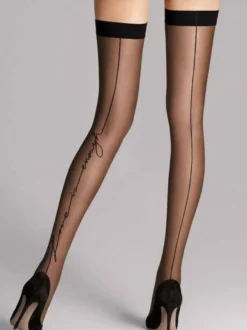 Collant Femme Imprimé Sexy Moulant Bicolores Collant Sexy