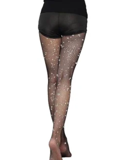 Collants Fenforcé Comfortable en Paillettes Unicolore Femmes Collants Lingeries Sexy Femmes