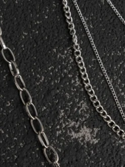 Collier Gothic Lolita Accessoire Papillon Noir Métal Divers