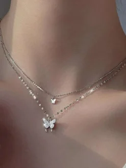 Colliers de mariage en argent Collier de mariage en argent