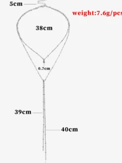 Collier simple pendentif boule collier minimaliste