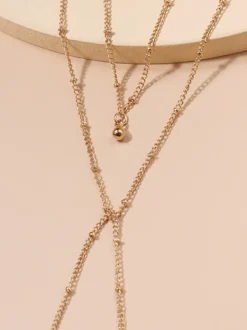 Collier simple pendentif boule collier minimaliste