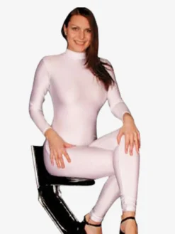 Combinaison blanche Spandex Lycra