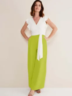 Combinaison de mariage tenue de mère de mariée combinaison sans manche col v