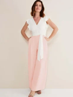Combinaison de mariage tenue de mère de mariée combinaison sans manche col v