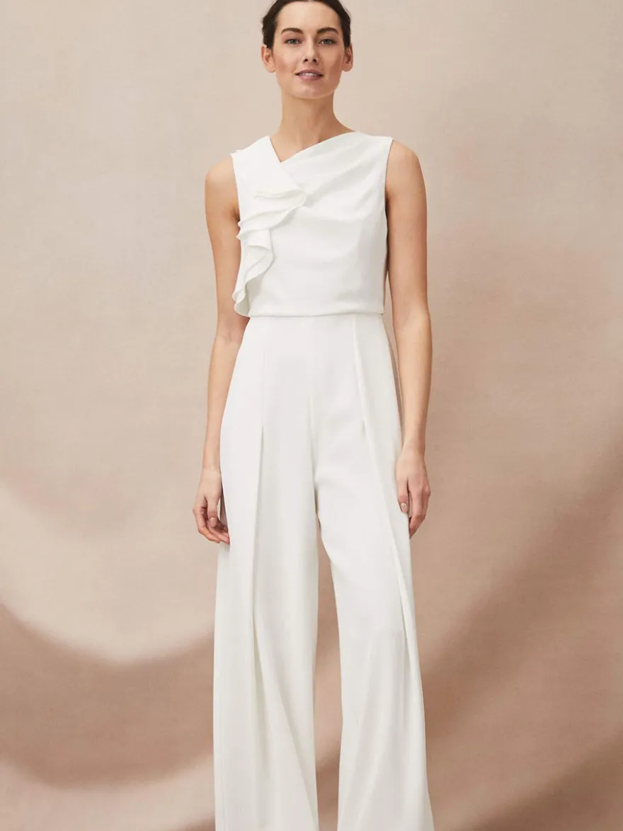 Combinaison de mariage tenue de mère de mariée 2 pièces combinaison sans manche