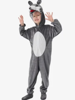 Combinaison pyjama Kigurumi Halloween Animal pour enfant en polyester