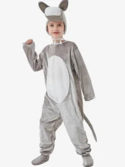 Combinaison pyjama Kigurumi Animal Halloween Enfant Polyester Chapeau Combinaison