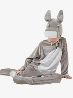 Combinaison pyjama Kigurumi Animal Halloween Enfant Polyester Chapeau Combinaison