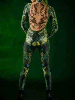 Combinaisons fluo costumes impression numérique 3D combinaisons moulantes phosphorescentes zentai costumes de cosplay d'Halloween combinaisons en lycra spandex zentai