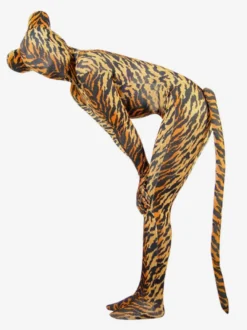 Combinaisons zentai animales Toussaint Cosplay Costume de zentaï de léopard en lycra spandex Déguisements Halloween