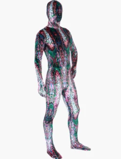 Combinaisons zentai camouflage Halloween Costume Morph Carnaval Zentai Multicolore Body Lycra Spandex