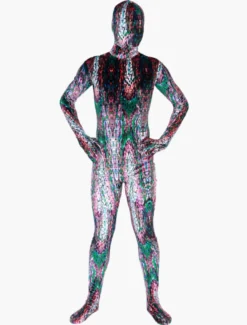 Combinaisons zentai camouflage Halloween Costume Morph Carnaval Zentai Multicolore Body Lycra Spandex